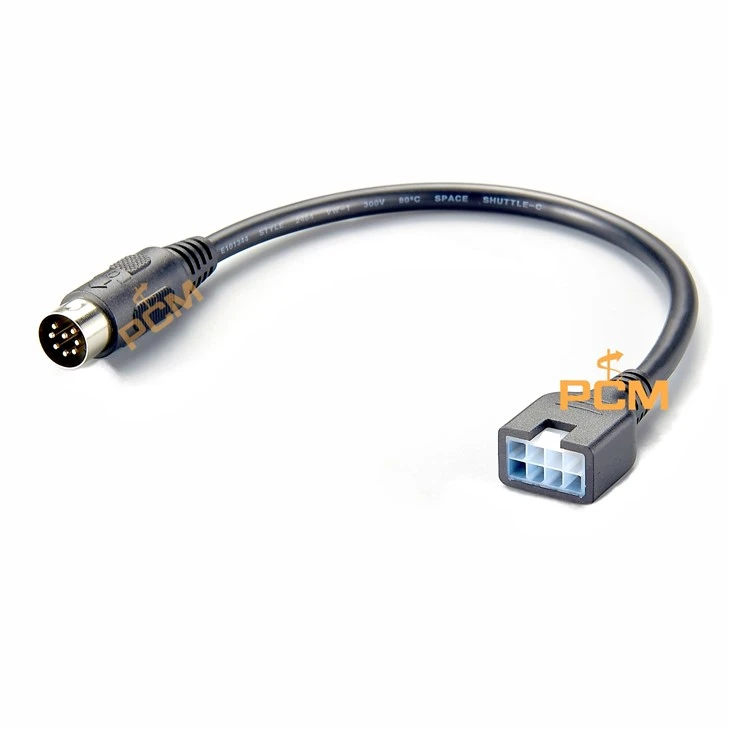 8 วงจรส่วนหัวแนวตั้งขนาดเล็กที่เหมาะสมกับชุดสายเคเบิล 8 พิน DIN 8 PIN