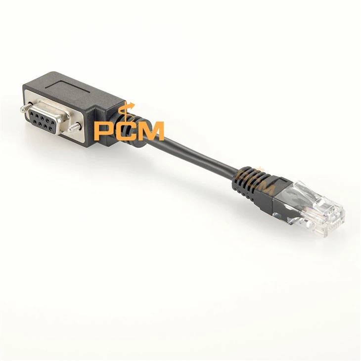 Adapter Cable Serial RJ45 to RS232 DB9