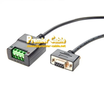 RS232 DB9 ถึง RS485 RS422 บล็อกเทอร์มินัล