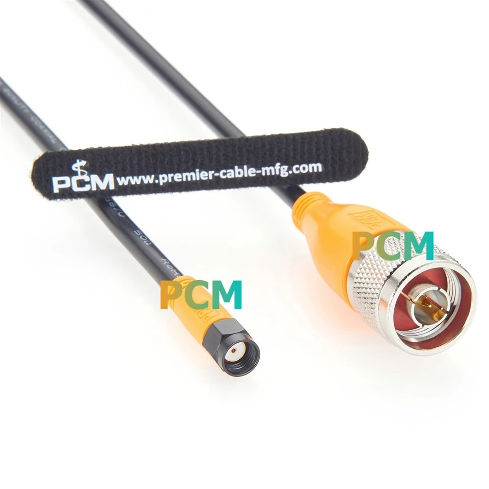 RP-SMA Male To N-Type Male Antenna Cable RG58 suppliers