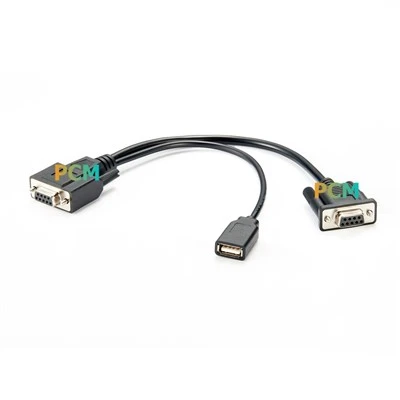 CAN Bus DB9 ไปยังสายอะแดปเตอร์ USB