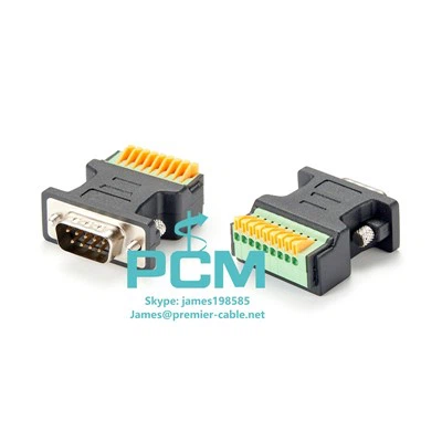 RS232 dB9 บอลเทอร์มินัลประสาน
